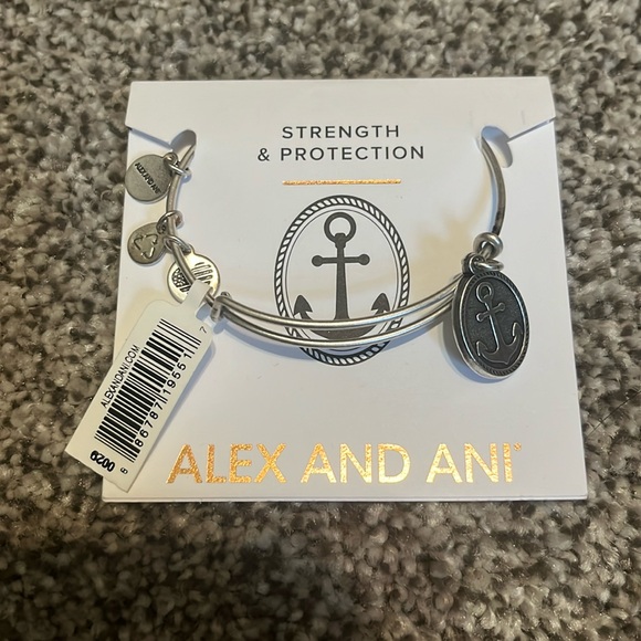 Alex and ani anchor bracelet - Picture 1 of 3